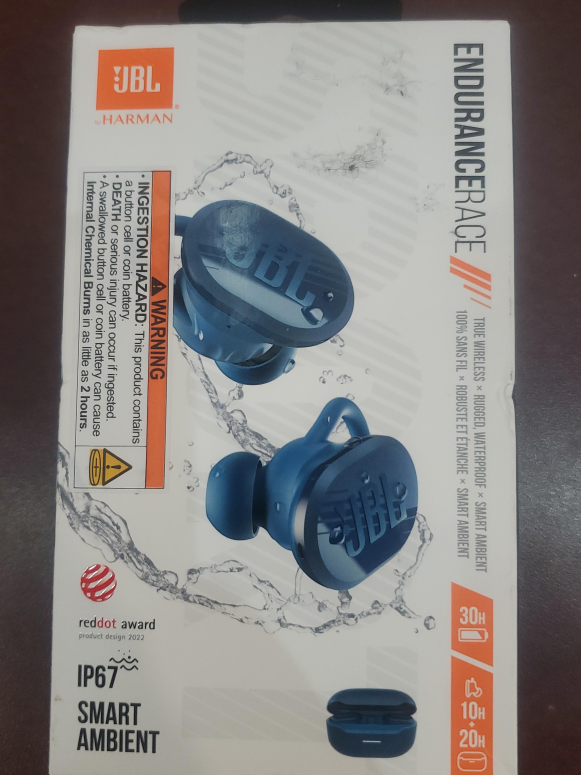 JBL Endurance Race True Wireless Earbuds - New thumbnail