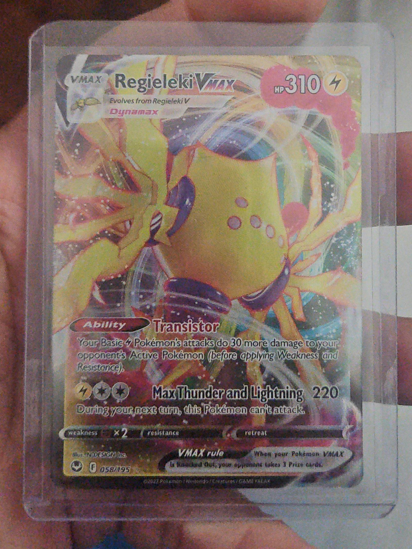 Regieleki VMAX Pokemon Card thumbnail
