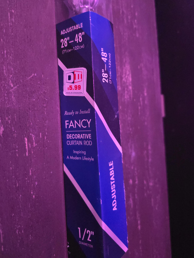 🧡 Adjustable Curtain Rod 28-48" - photo 2