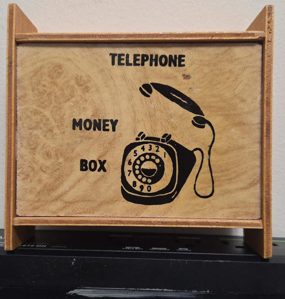 Vintage Telephone Money Box thumbnail