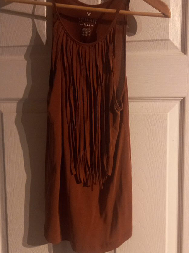 American Eagle Outfitters Fringe Tank Top image indicator(1)