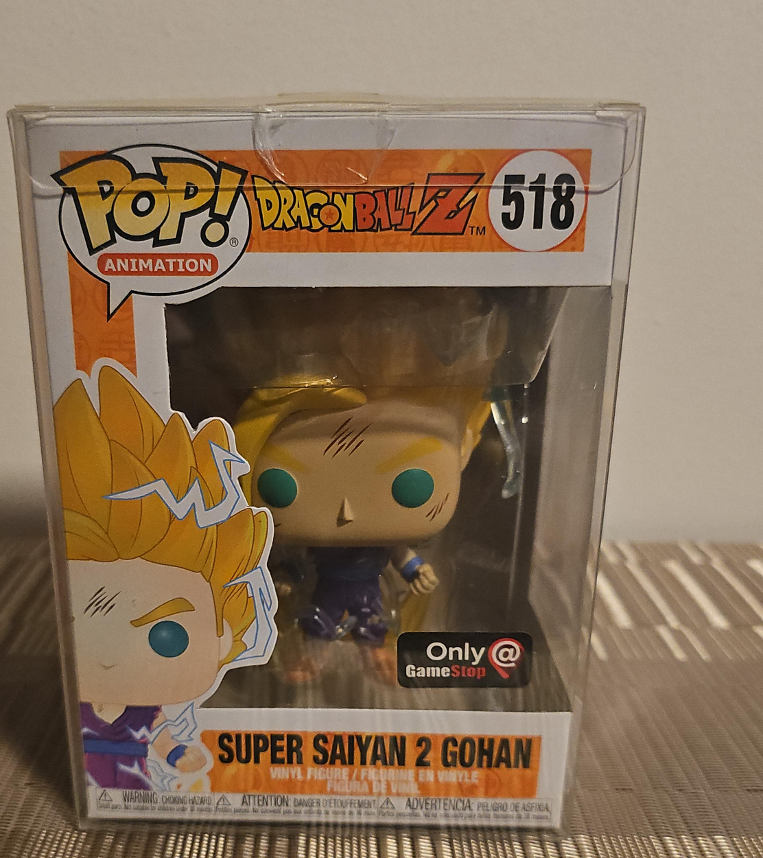 Funko POP! Dragon Ball Z Super Saiyan 2 Gohan #518 thumbnail