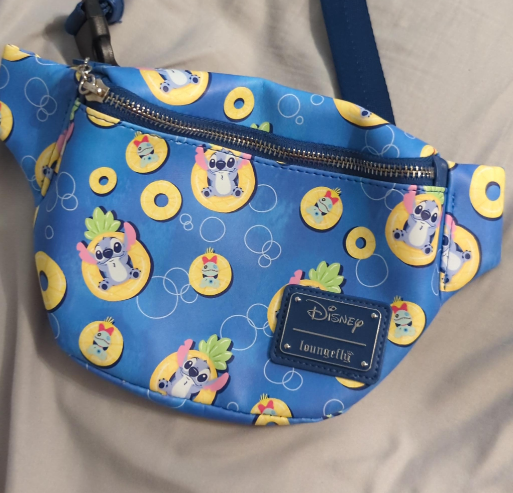 Disney Loungefly Stitch Belt Bag thumbnail