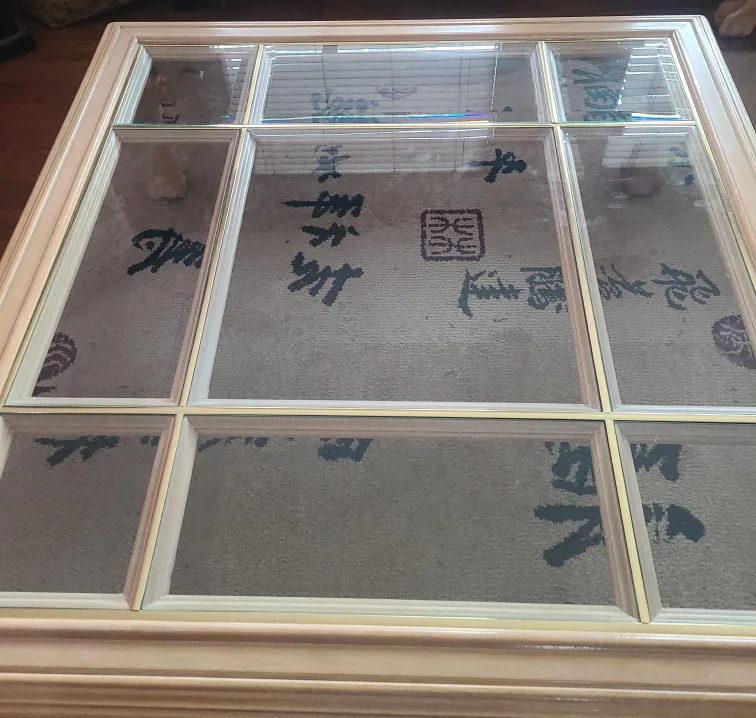 Coffee Table with Glass Top