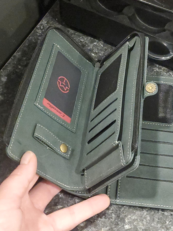 CaseMe Wallet Case - Green 🧡 thumbnail