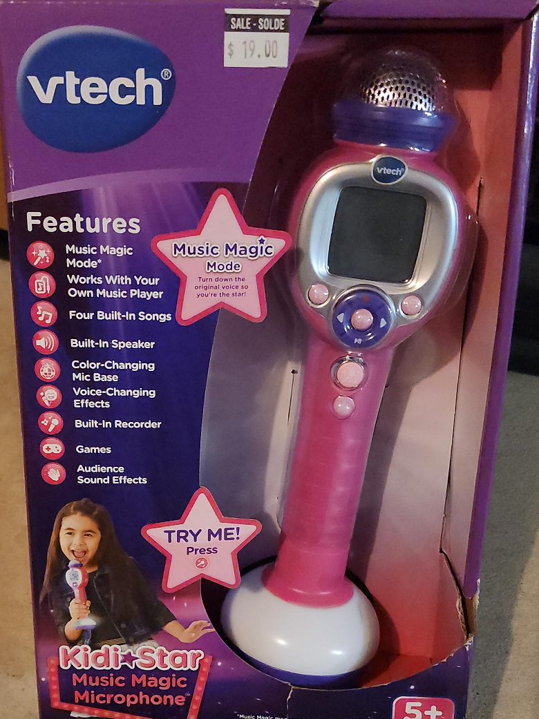 VTech Kidi Star Music Magic Microphone thumbnail