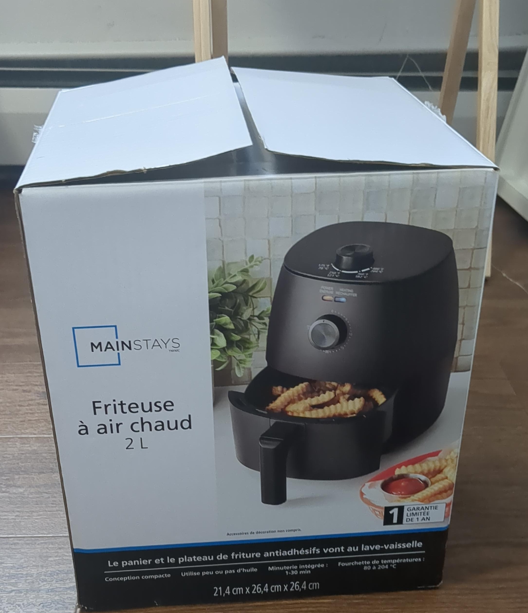 Mainstays 2L Air Fryer - Like New!