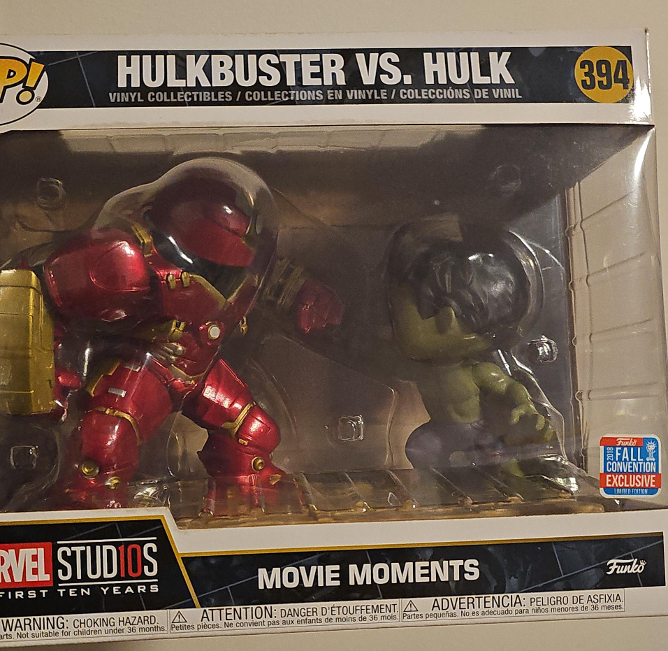 Funko Pop! Marvel Hulkbuster vs Hulk #394 thumbnail