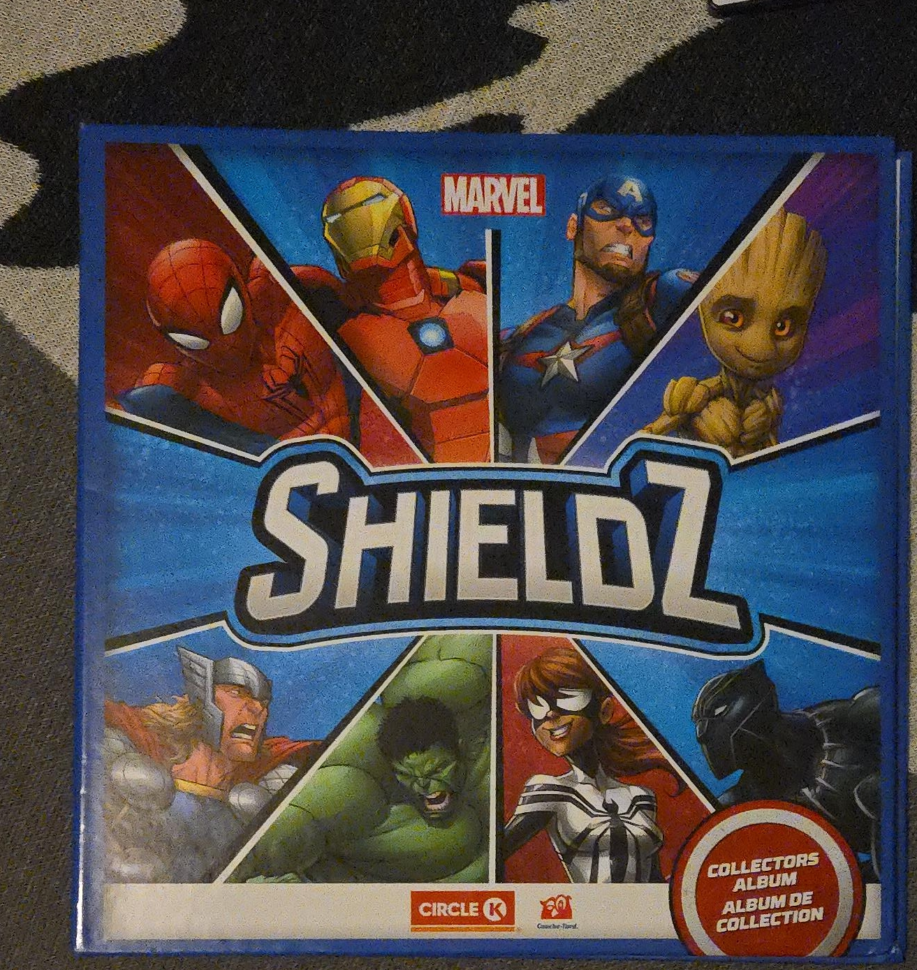 Marvel Shieldz Collectors Album