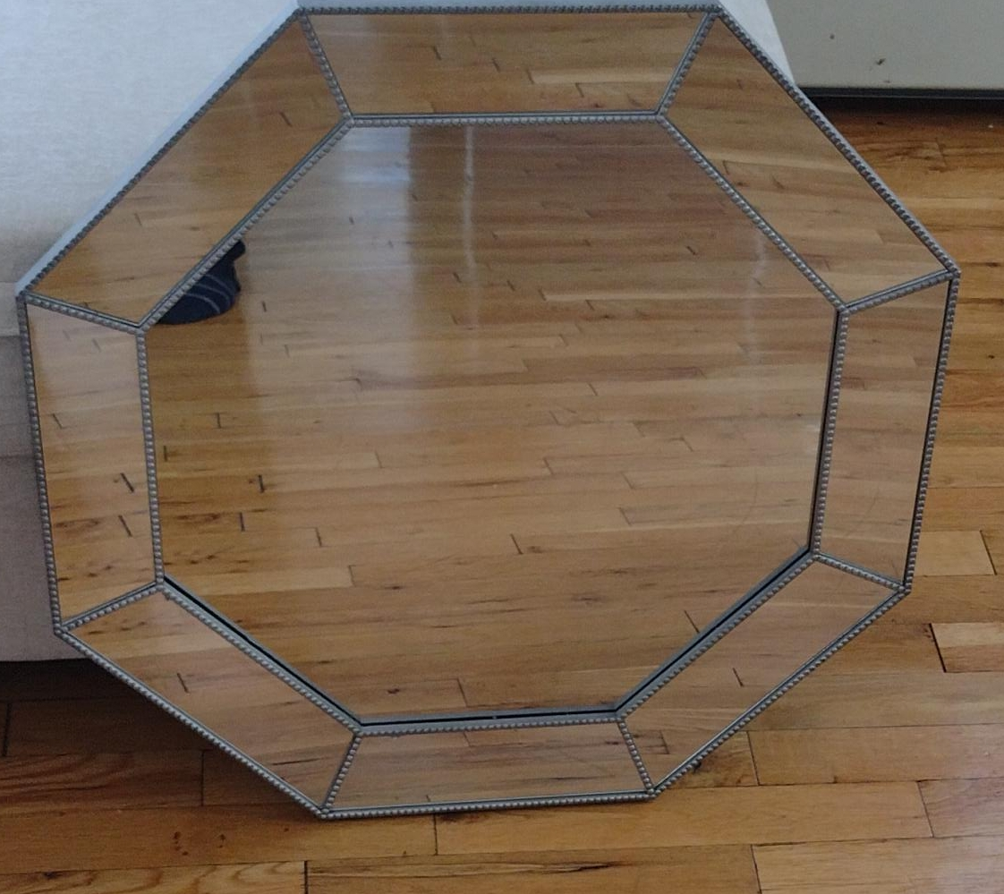 Octagon Beveled Wall Mirror thumbnail