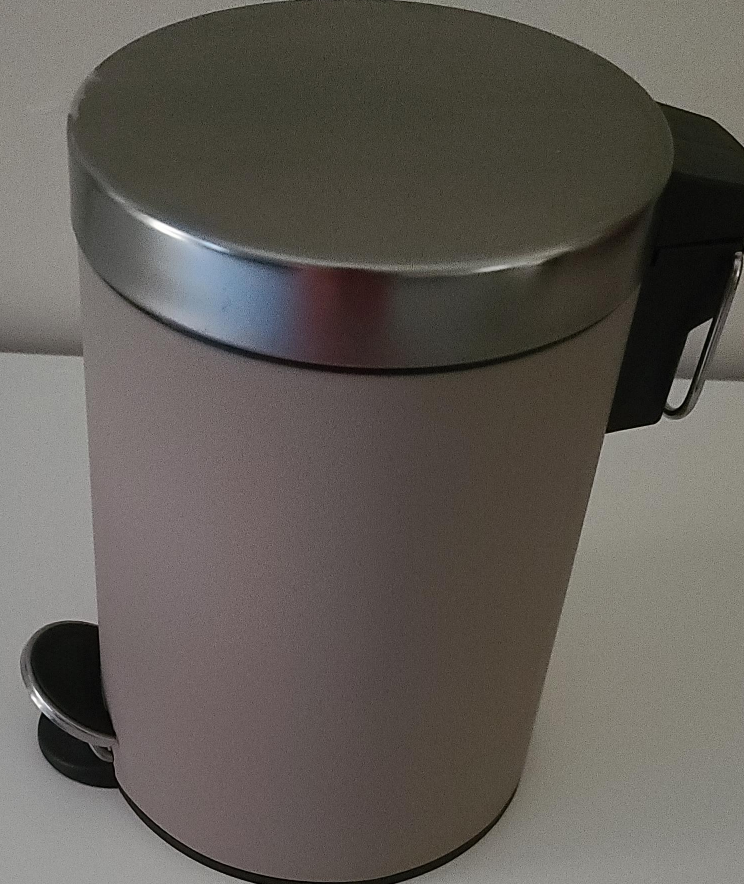 Grey Pedal Bin