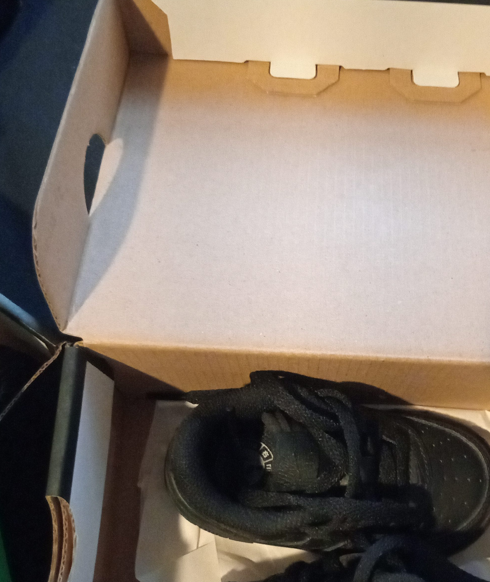 AF1Black Sneakers in Box size 5C thumbnail