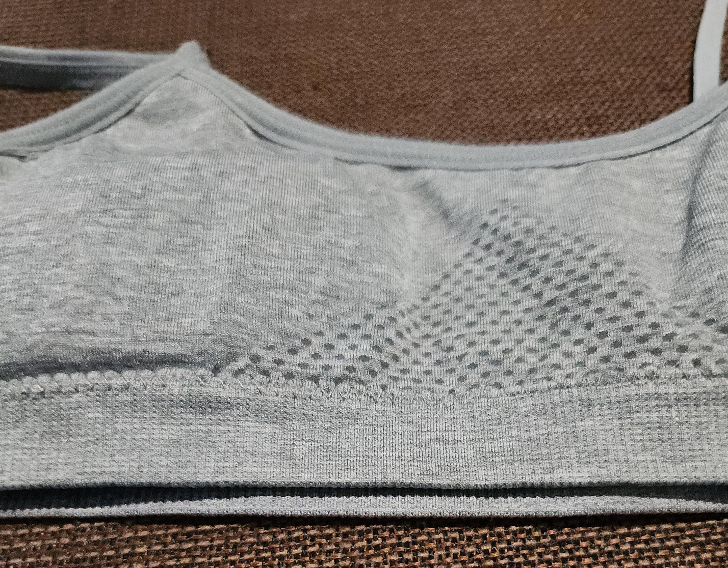 Grey Sports Bra thumbnail