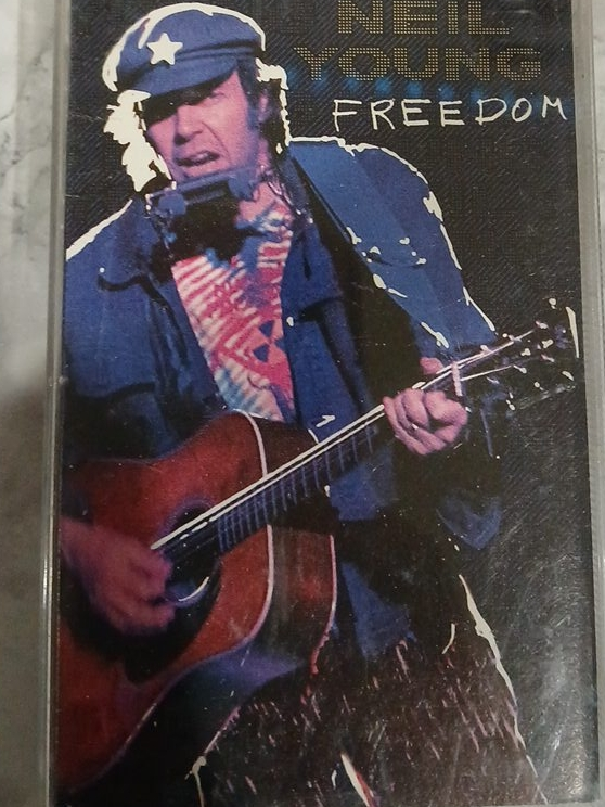 Neil Young Freedom Cassette Tape thumbnail