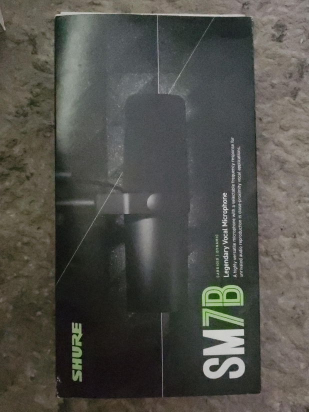 Shure SM7B Cardioid Dynamic Vocal Microphone - New