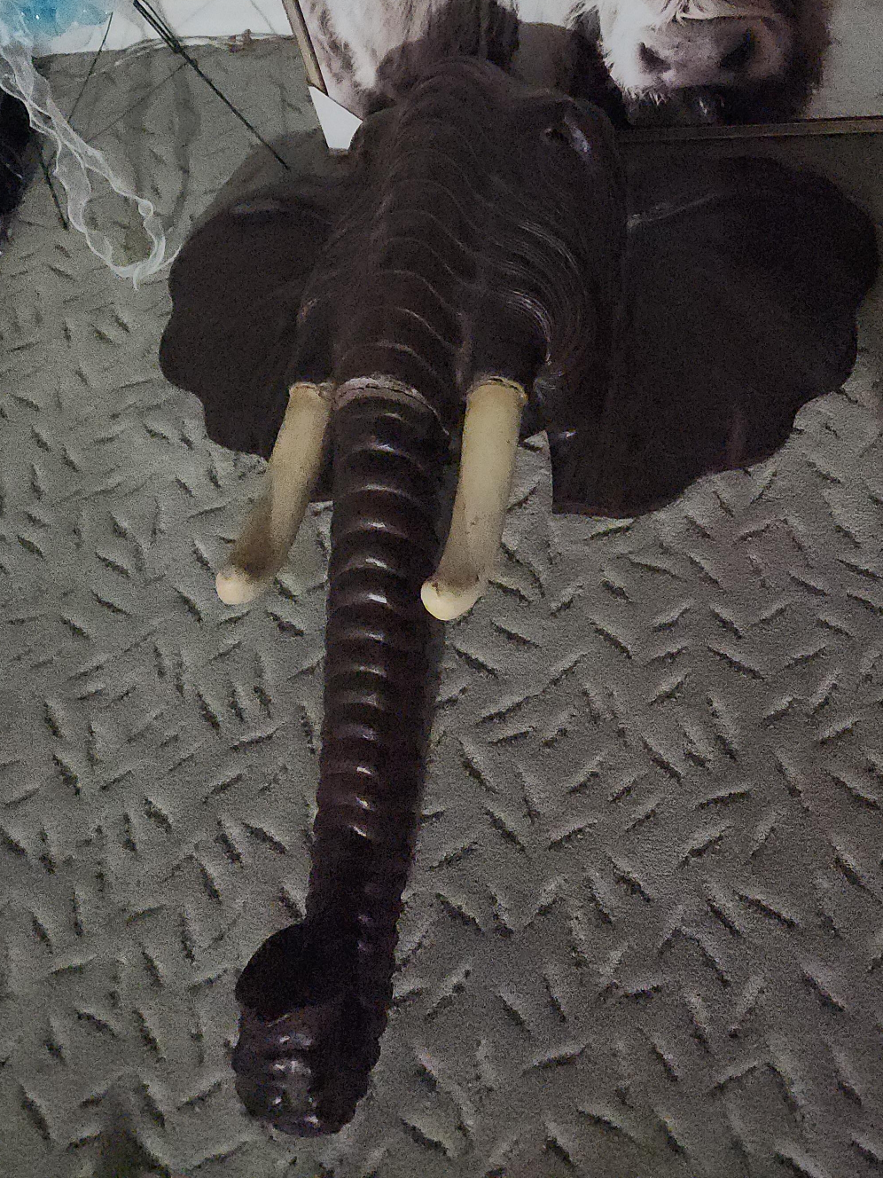 Elephant Head Wall Decor