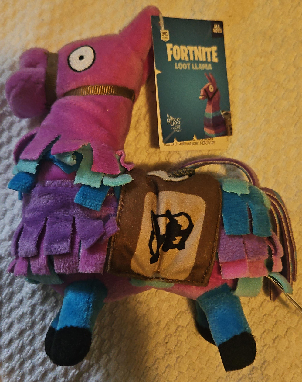 Fortnite Loot Llama Plush by Russ thumbnail