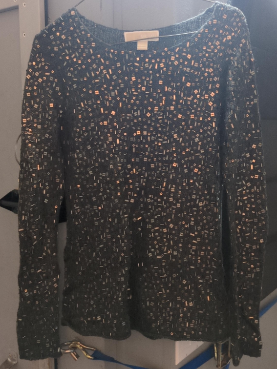 Michael Kors Beaded Sweater - Size Small thumbnail