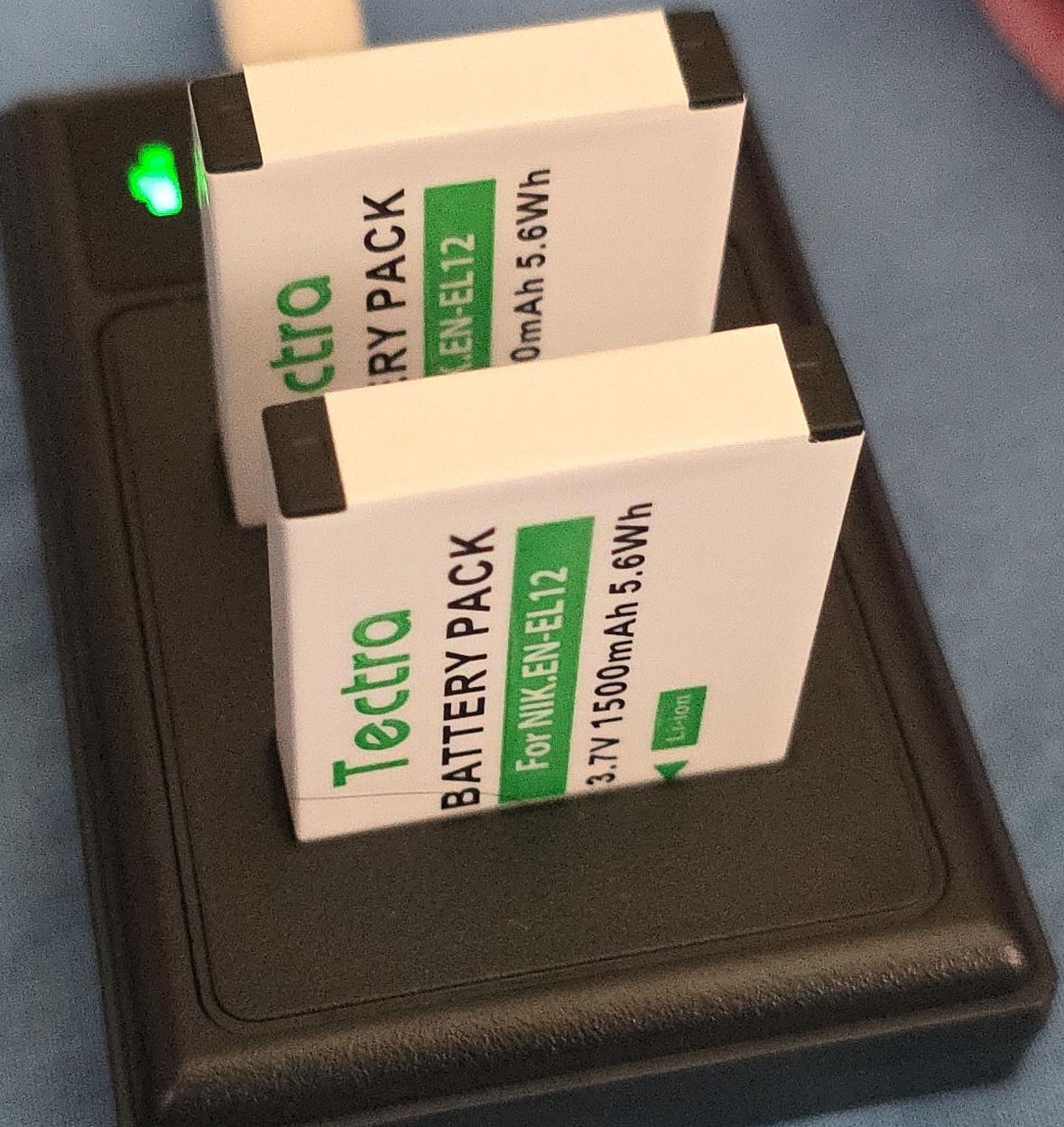 Tectra Battery Pack for NIK.EN-EL12 + Charger thumbnail