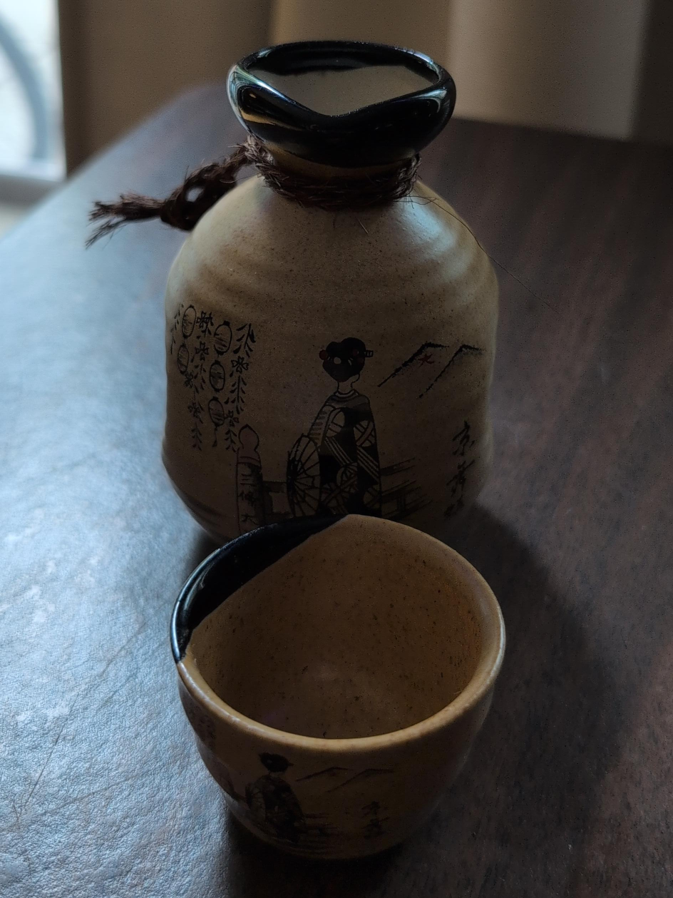 Sake Set - Carafe and Cup thumbnail