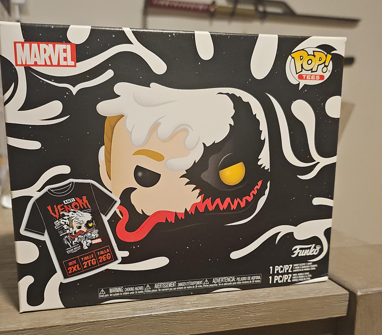 Funko Pop! Tees Marvel Anti-Venom 2XL thumbnail