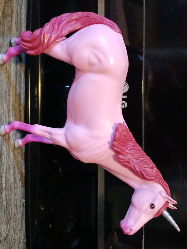 Pink Unicorn Figurine thumbnail