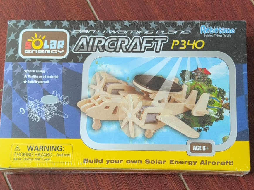 Robotime Solar Energy Aircraft P340, New thumbnail