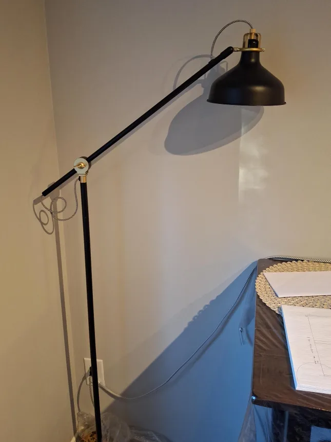 IKEA Black Floor Lamp