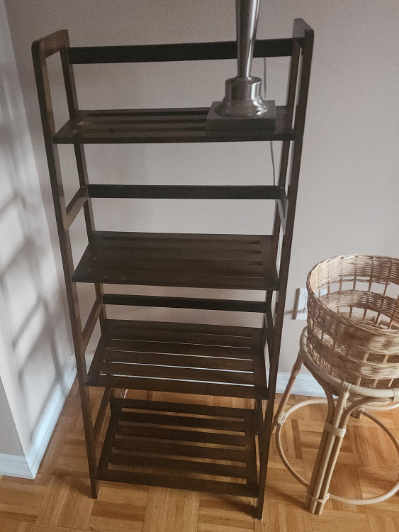 Wooden Shelf Rack - Great Condition! thumbnail