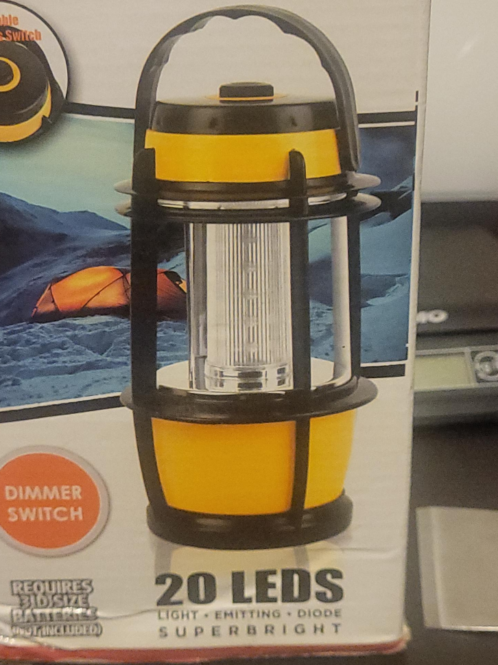 LED Camping Lantern with Dimmer