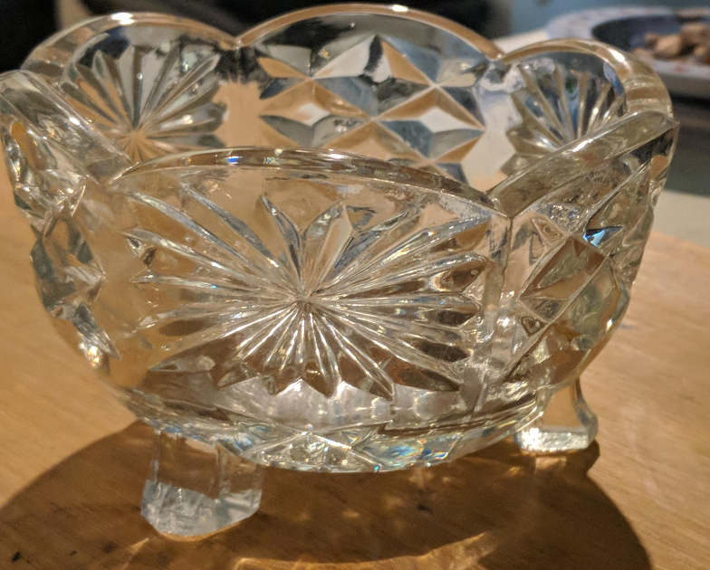 Crystal Glass Bowl thumbnail