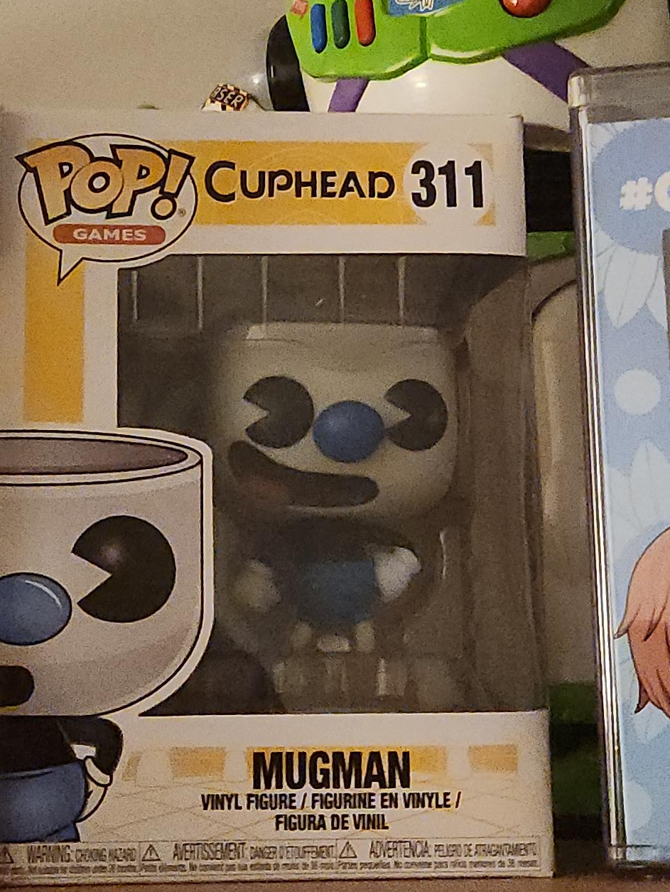 Funko Pop! Games Cuphead Mugman #311 Vinyl Figure thumbnail