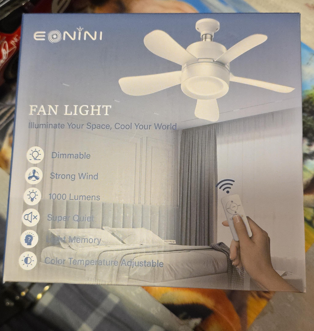 EONIN Fan Light - Dimmable, Super Quiet thumbnail