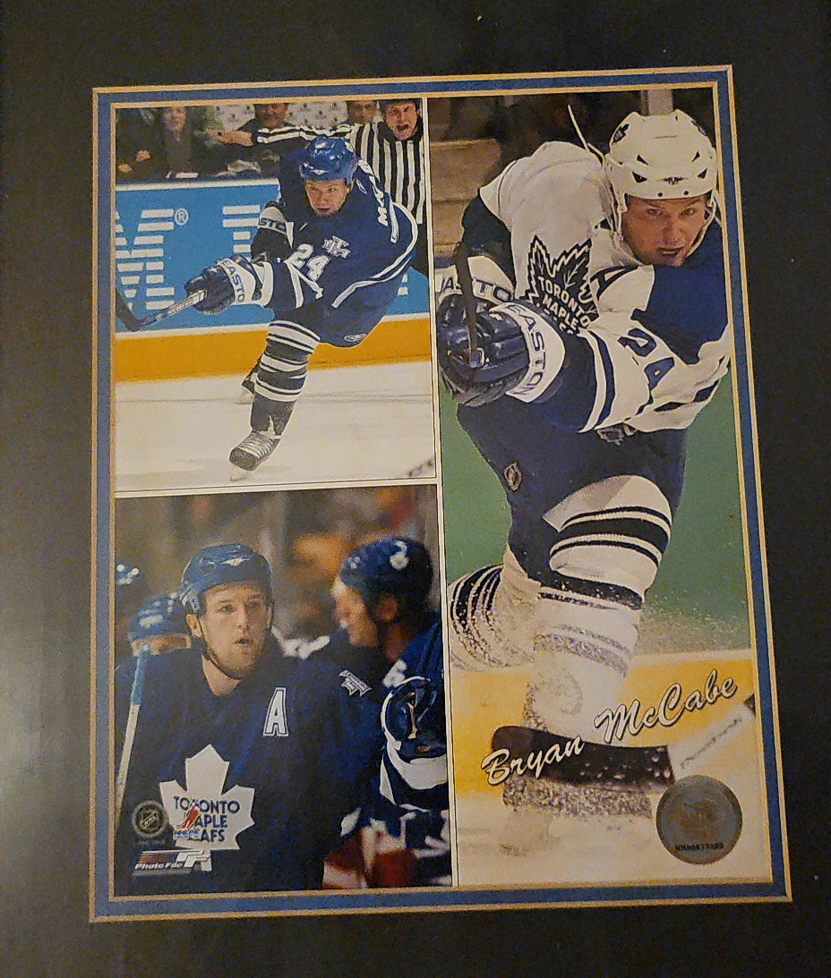 Bryan McCabe Toronto Maple Leafs Framed Photo thumbnail