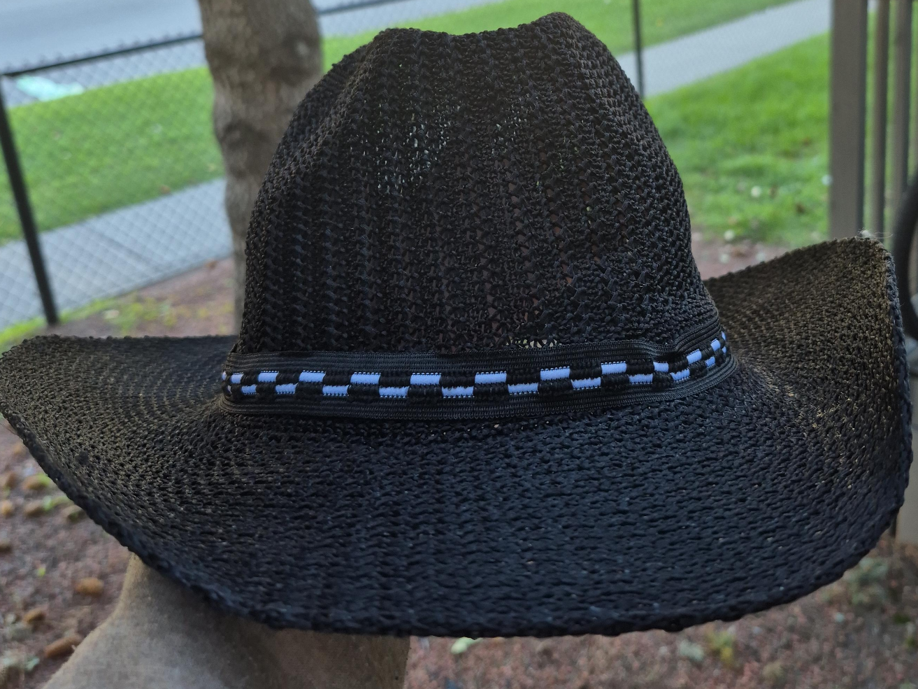 Black Woven Cowboy Hat thumbnail