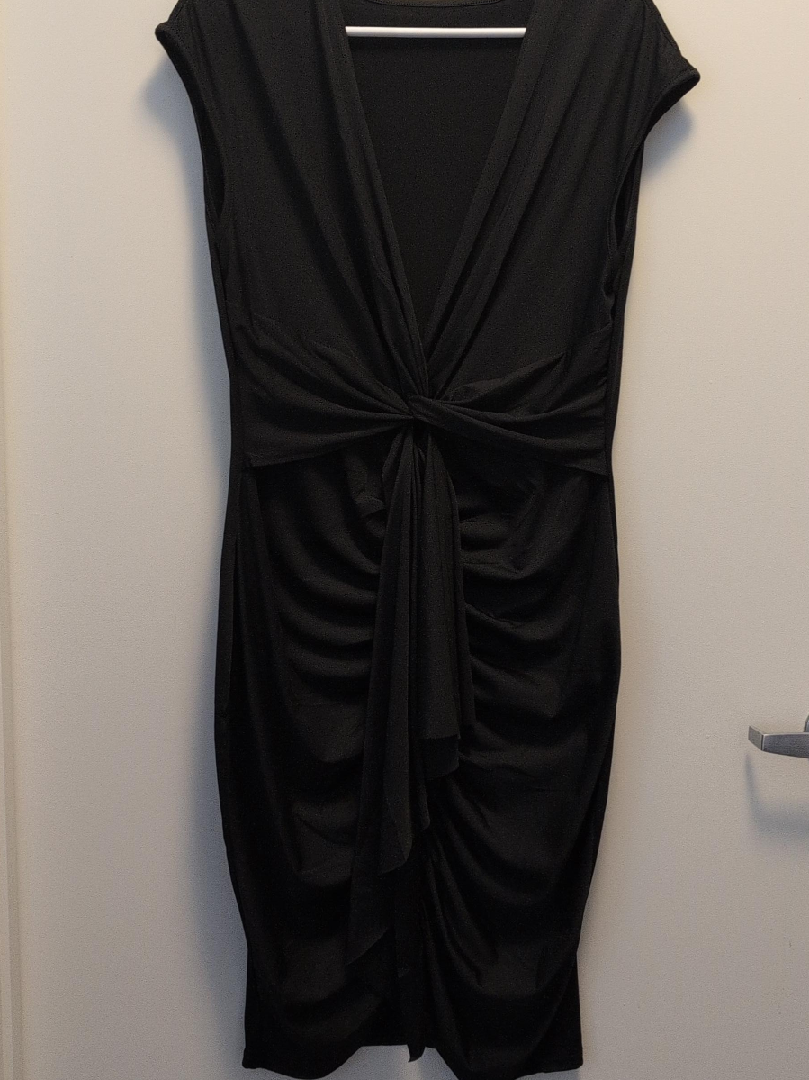 Black Bodycon Mini Dress - XL, 12-14
