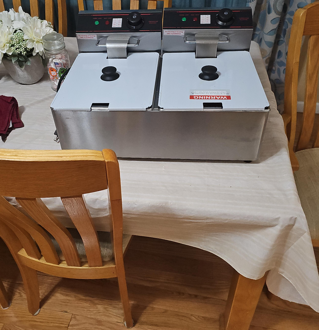 Double Deep Fryer