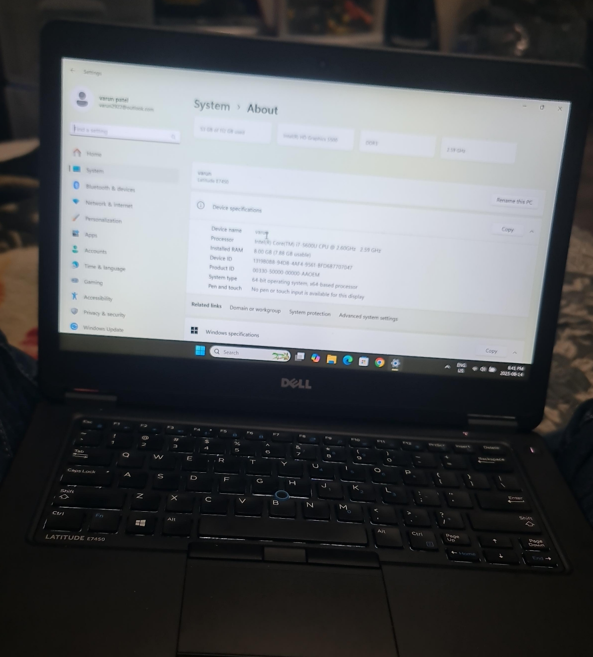 Dell Latitude E7450 Laptop