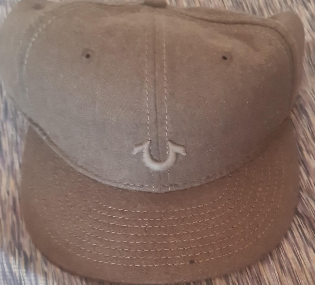 True Religion Gray Beanie Hat thumbnail
