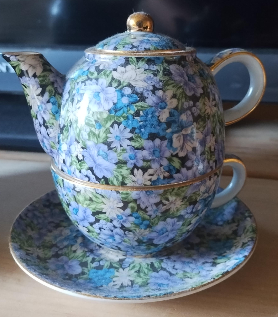 Floral Tea for One Set thumbnail