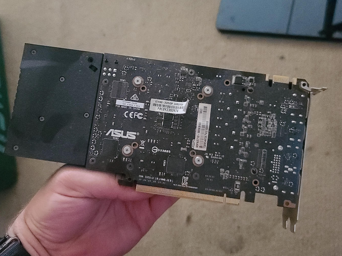 ASUS GTX 960 2GD5 Graphics Card thumbnail