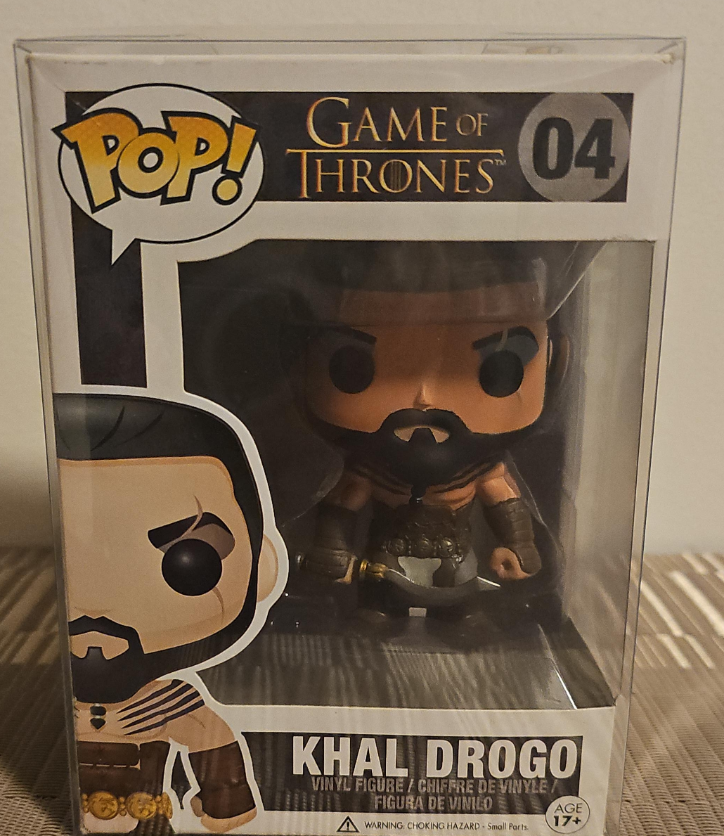 Funko Pop! Game of Thrones Khal Drogo #04 thumbnail