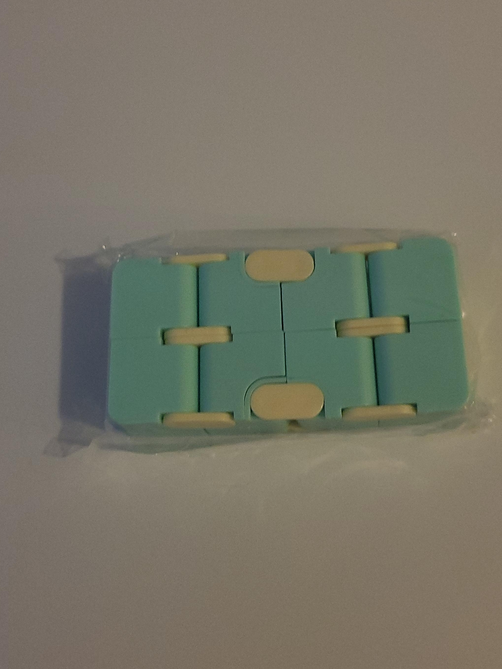 New Infinity Fidget Toy - Aqua Blue thumbnail