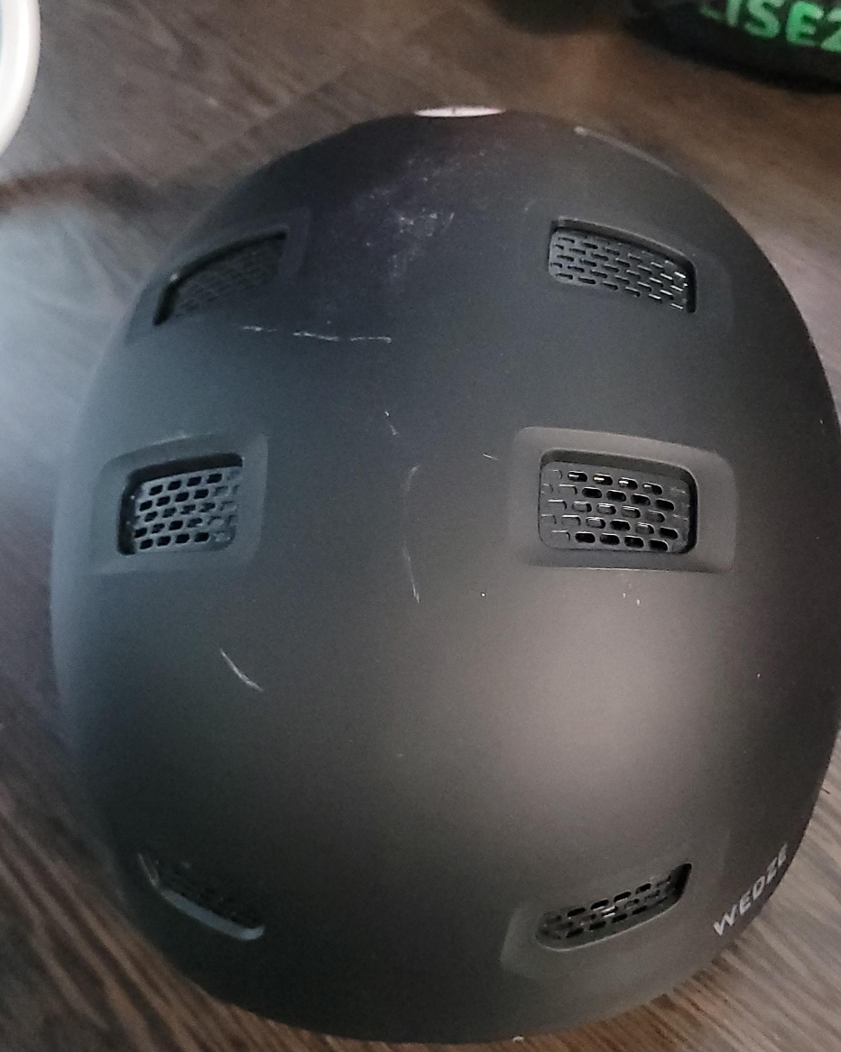 Wedze Ski/Snowboard Helmet - Black