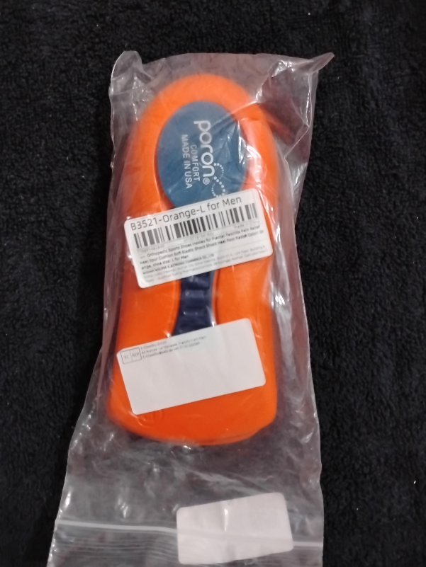 New Poron Orthopedic Comfort Insoles - Men's Large thumbnail