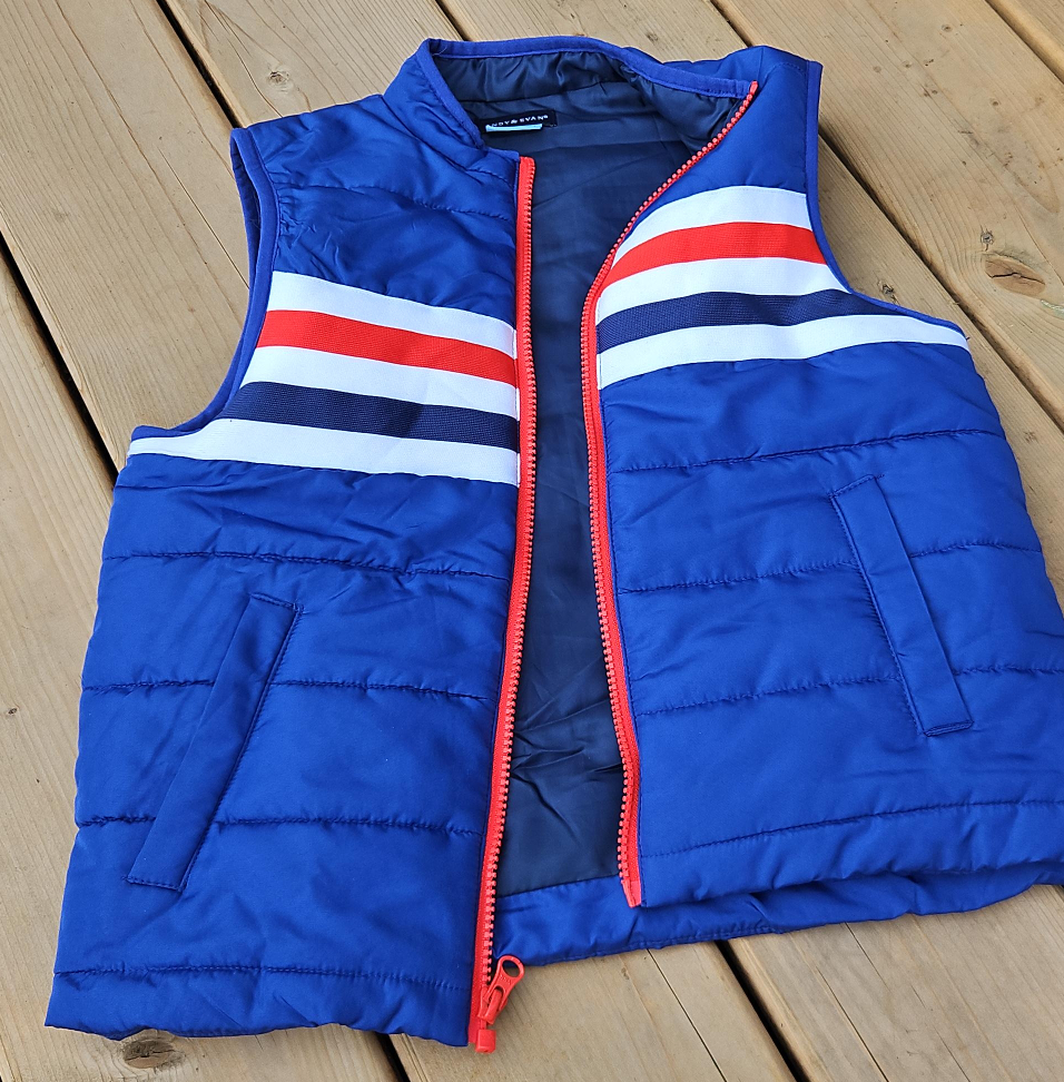 Boys' Andy & Evan Puffer Vest - Blue thumbnail