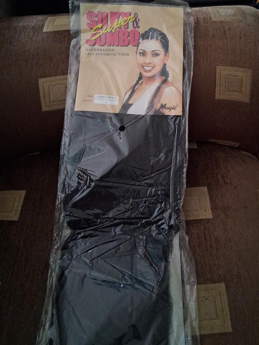 Magic Silky & Super Jumbo Braid - Black thumbnail