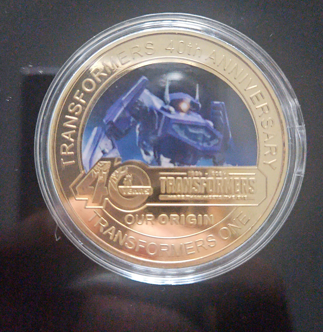Transformers 40th Anniversary Coin thumbnail