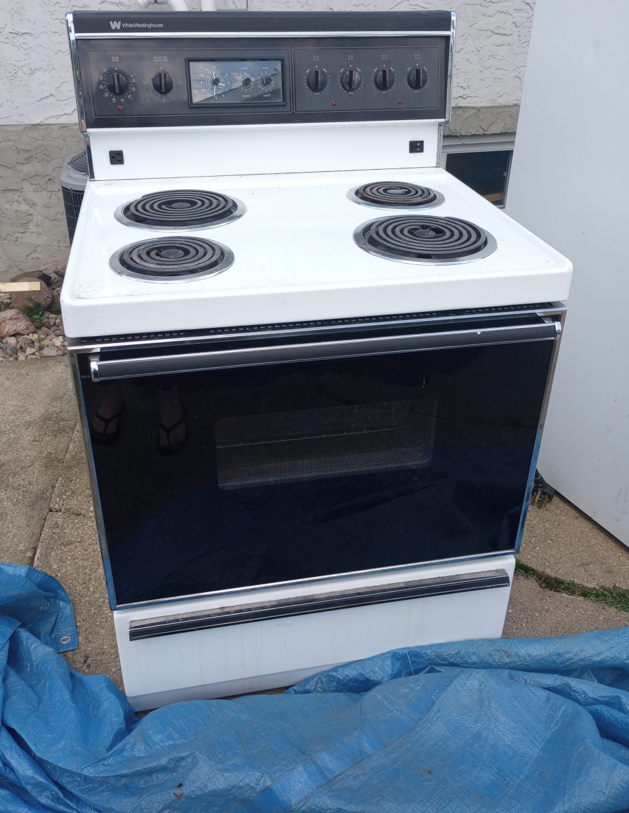 Westinghouse Electric Range Oven