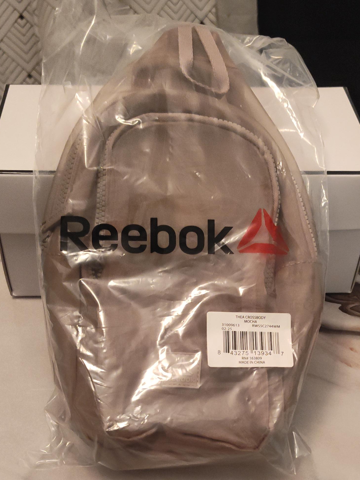 New Reebok Thea Crossbody Bag - Mocha thumbnail